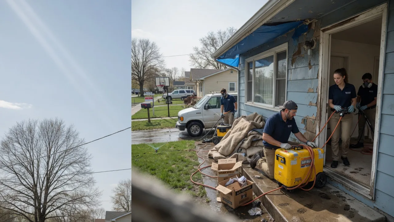 Basement Flood Cleanup in Hemlock, IN near me